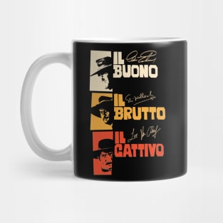 Sergio Leone - The Good, the Bad, and the Ugly Tribute Mug